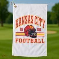 Kansas City Football Golf Towel thumb 1