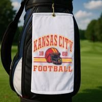 Kansas City Football Golf Towel thumb 2