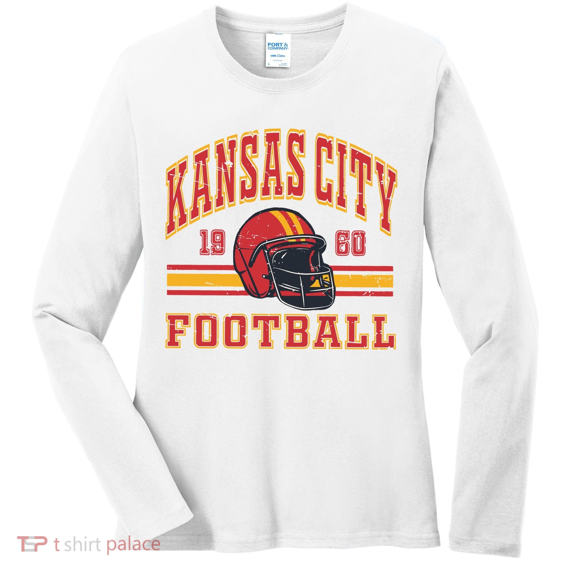 Kansas City Football Women's Long Sleeve Shirt