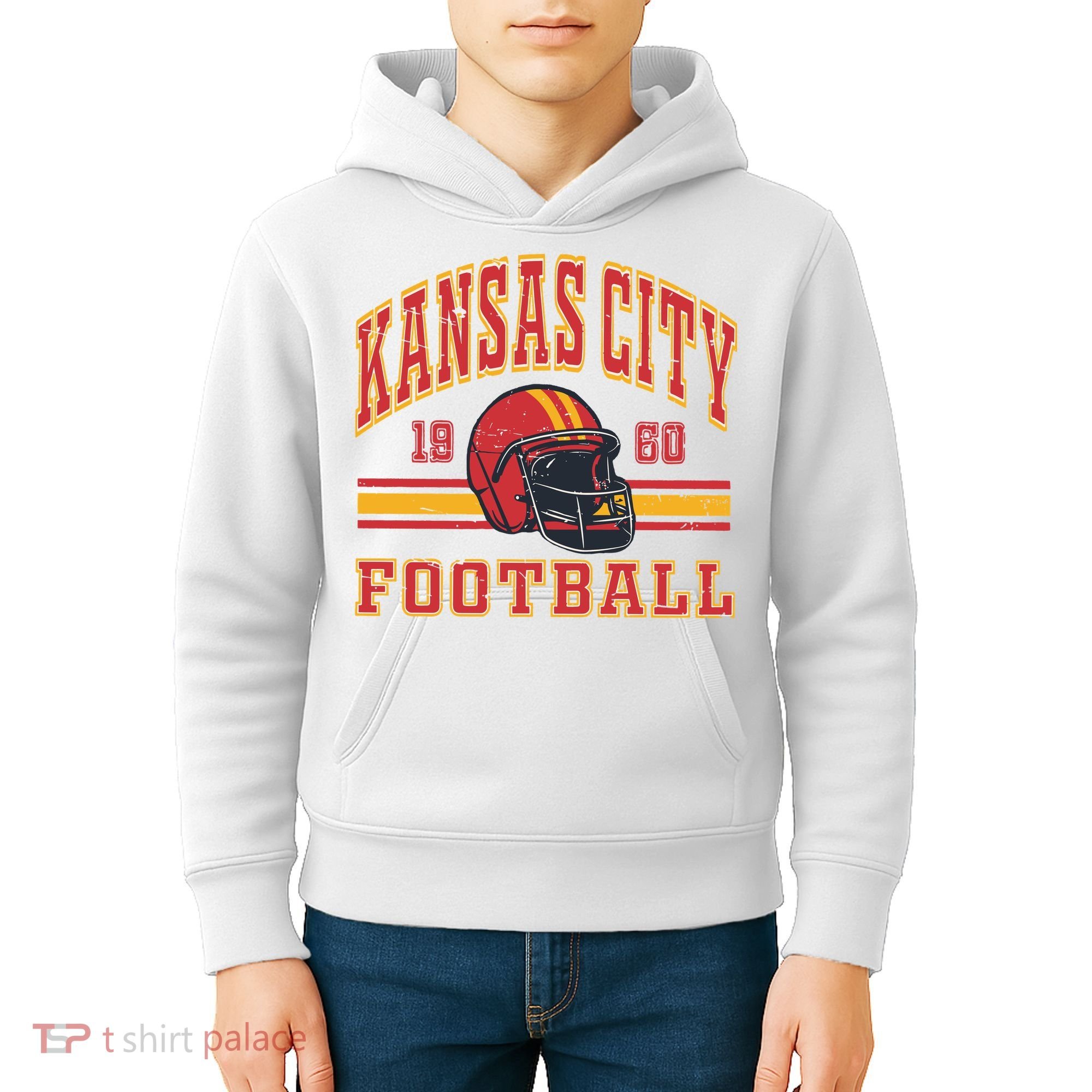 Kansas City Football Kids Hoodie