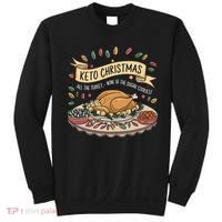 Keto Christmas Funny Low Carb Holiday Ketogenic Diet Gift Sweatshirt thumb 0