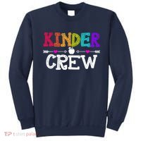 Kinder Crew Funny Kindergarten Teacher 1st Day Of School Sweatshirt thumb 0