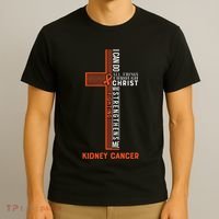 Kidney Cancer Fight Cancer Ribbon T-Shirt thumb 3