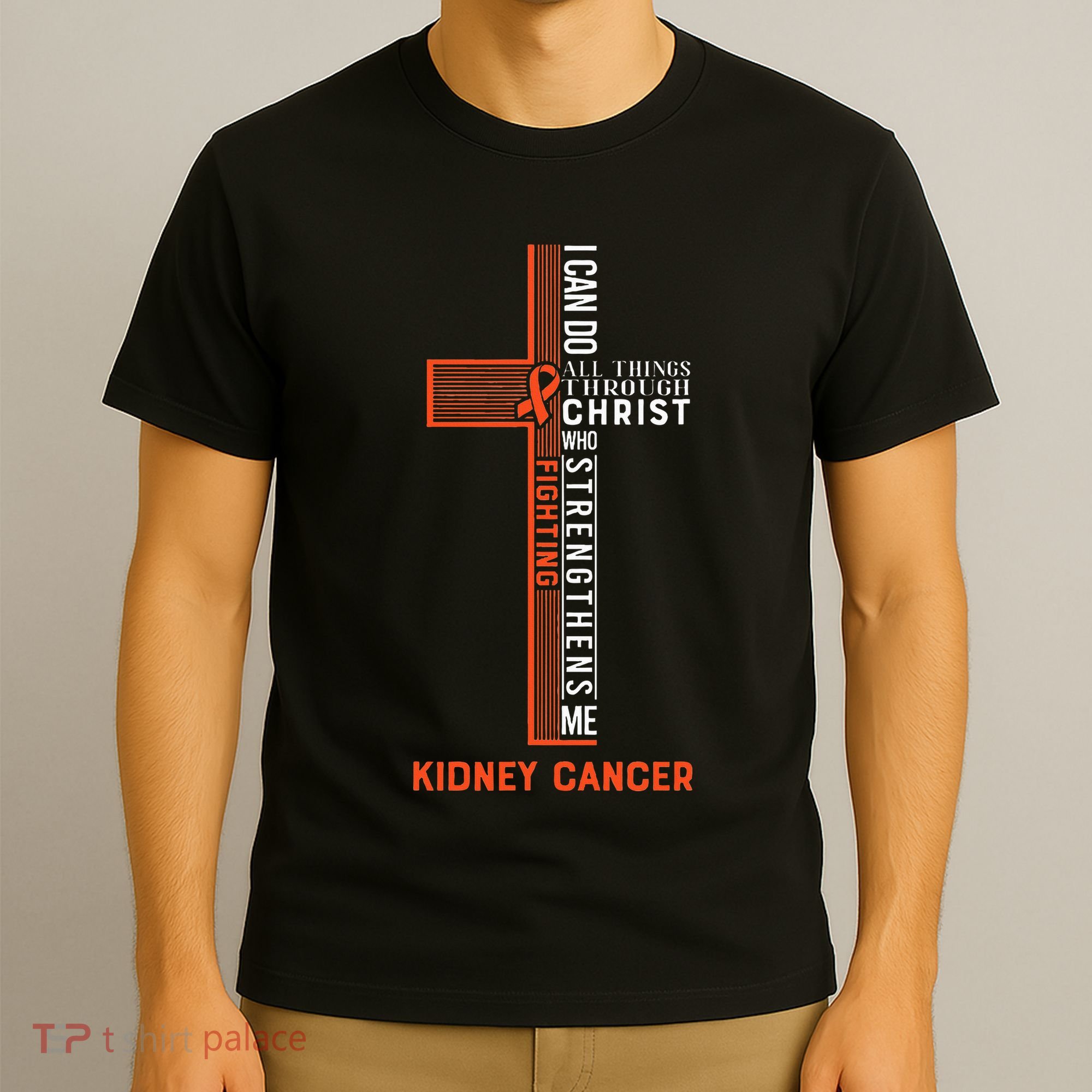 Kidney Cancer Fight Cancer Ribbon T-Shirt
