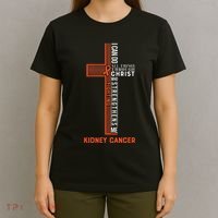 Kidney Cancer Fight Cancer Ribbon T-Shirt thumb 4