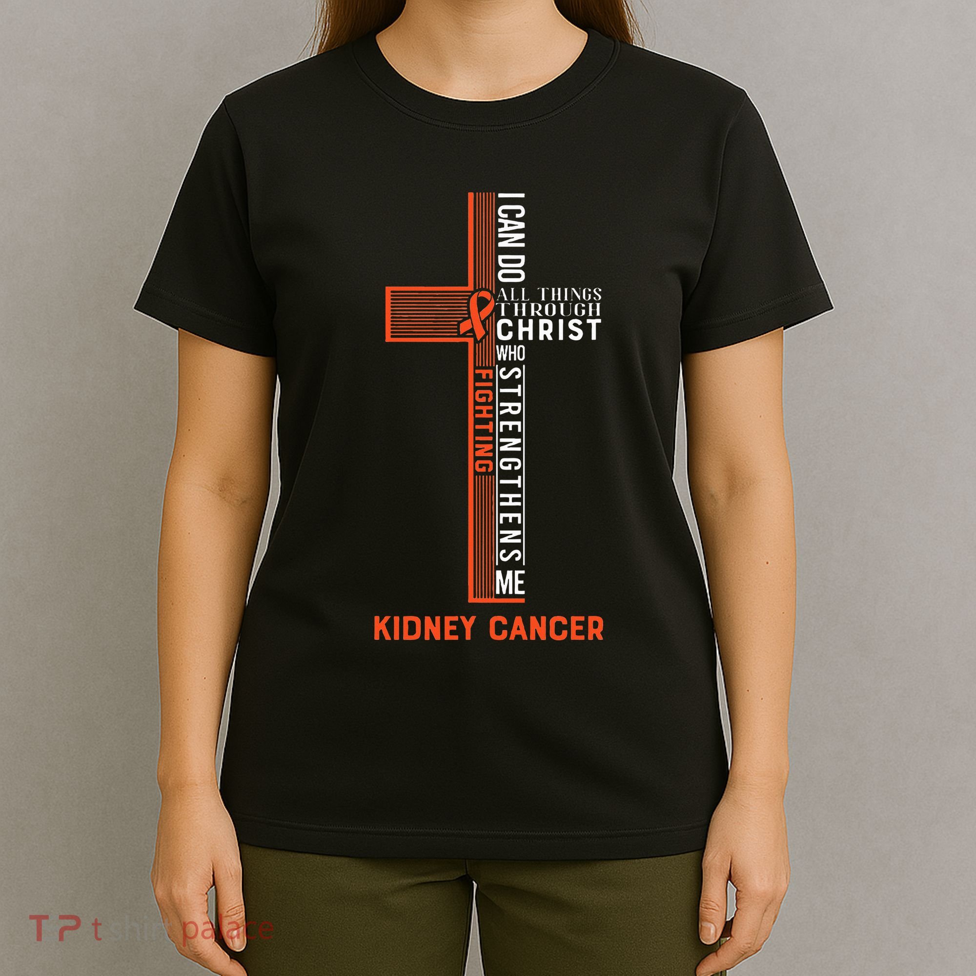 Kidney Cancer Fight Cancer Ribbon T-Shirt