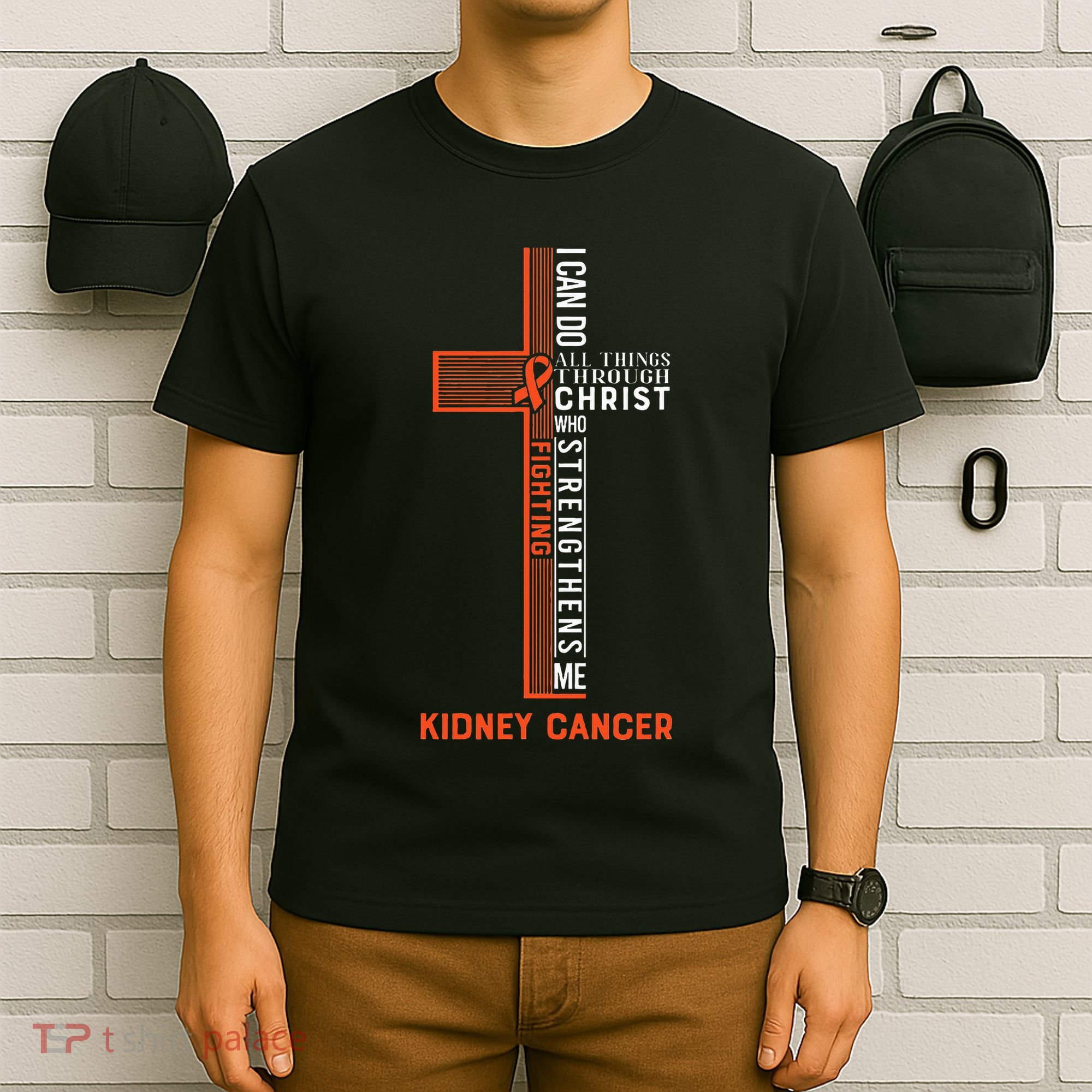 Kidney Cancer Fight Cancer Ribbon T-Shirt