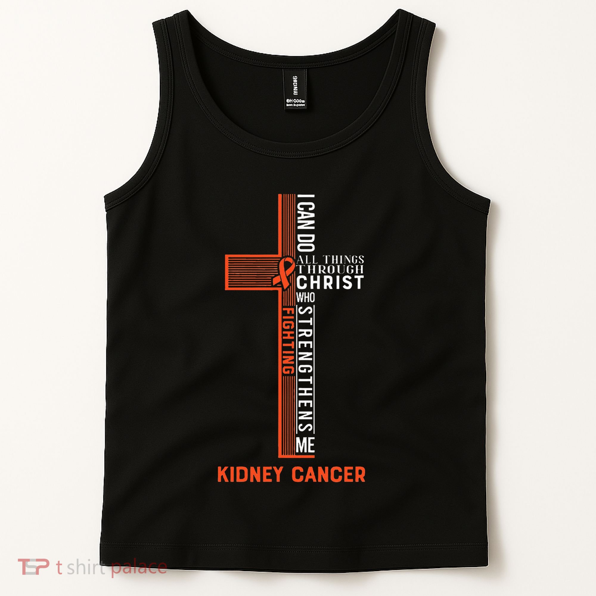 Kidney Cancer Fight Cancer Ribbon Tank Top