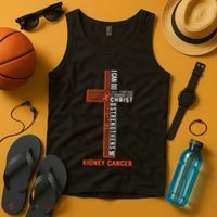 Kidney Cancer Fight Cancer Ribbon Tank Top thumb 4