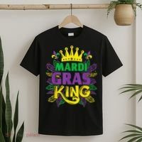 King Costumes Funny Mardi Gras Carnival T-Shirt thumb 2