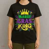King Costumes Funny Mardi Gras Carnival T-Shirt thumb 4
