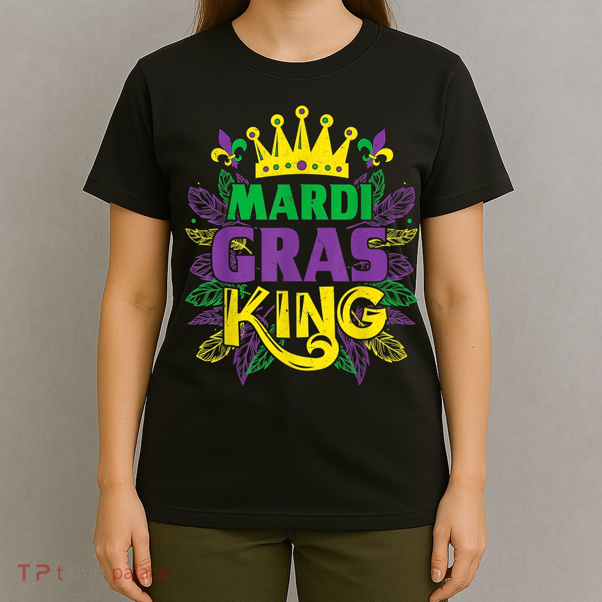King Costumes Funny Mardi Gras Carnival T-Shirt