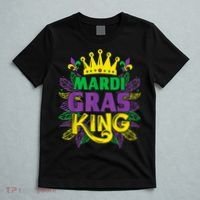 King Costumes Funny Mardi Gras Carnival T-Shirt thumb 5