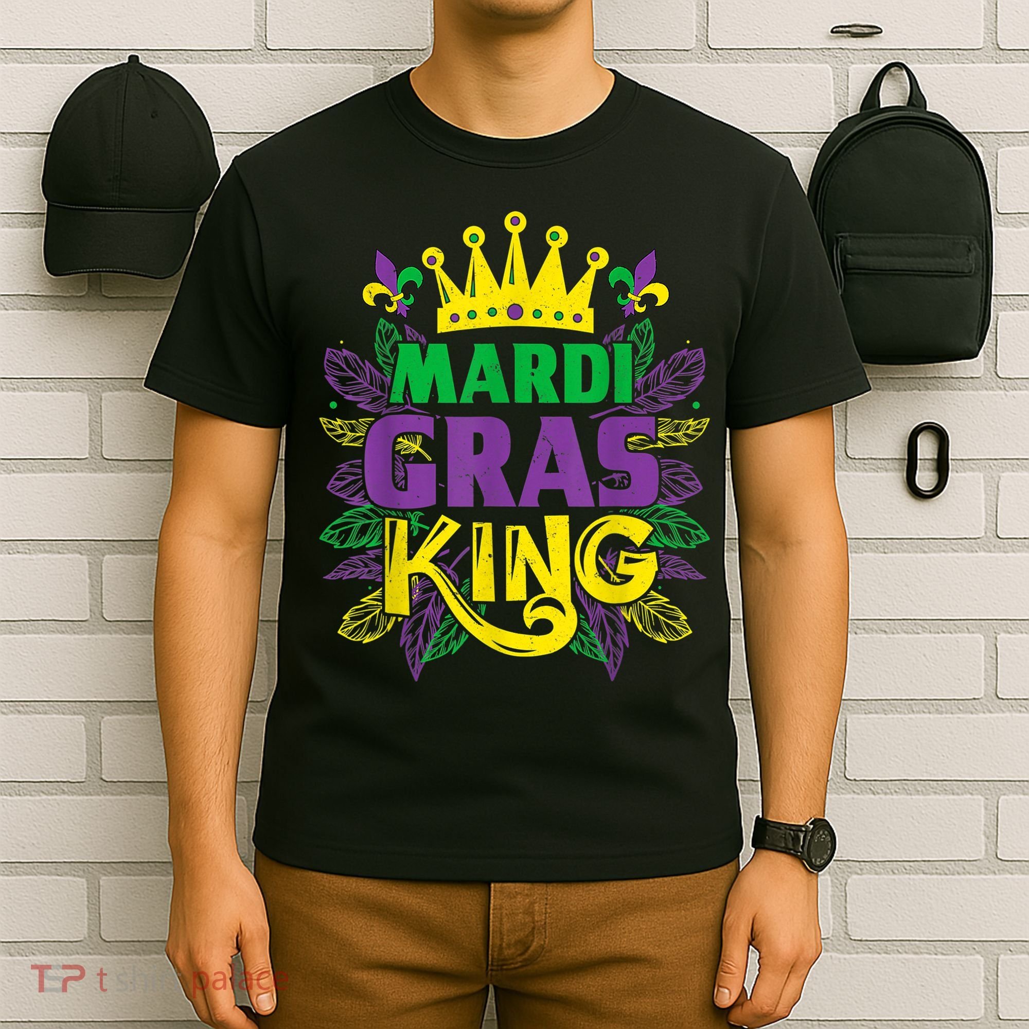 King Costumes Funny Mardi Gras Carnival T-Shirt