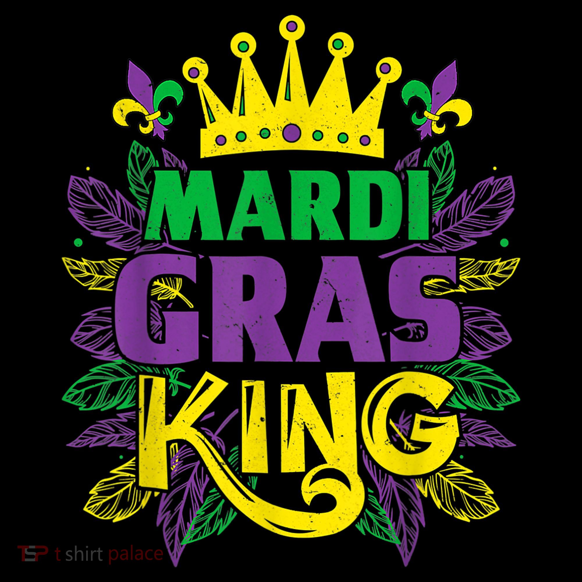 King Costumes Funny Mardi Gras Carnival T-Shirt