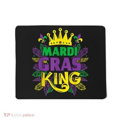 King Costumes Funny Mardi Gras Carnival Mousepad
