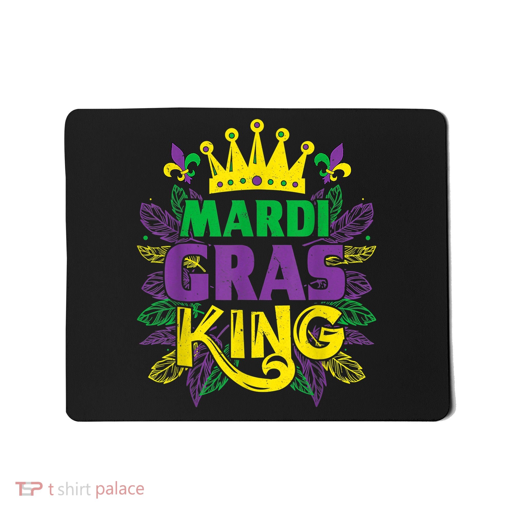 King Costumes Funny Mardi Gras Carnival Mousepad