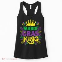 King Costumes Funny Mardi Gras Carnival Women's Tank Top thumb 0
