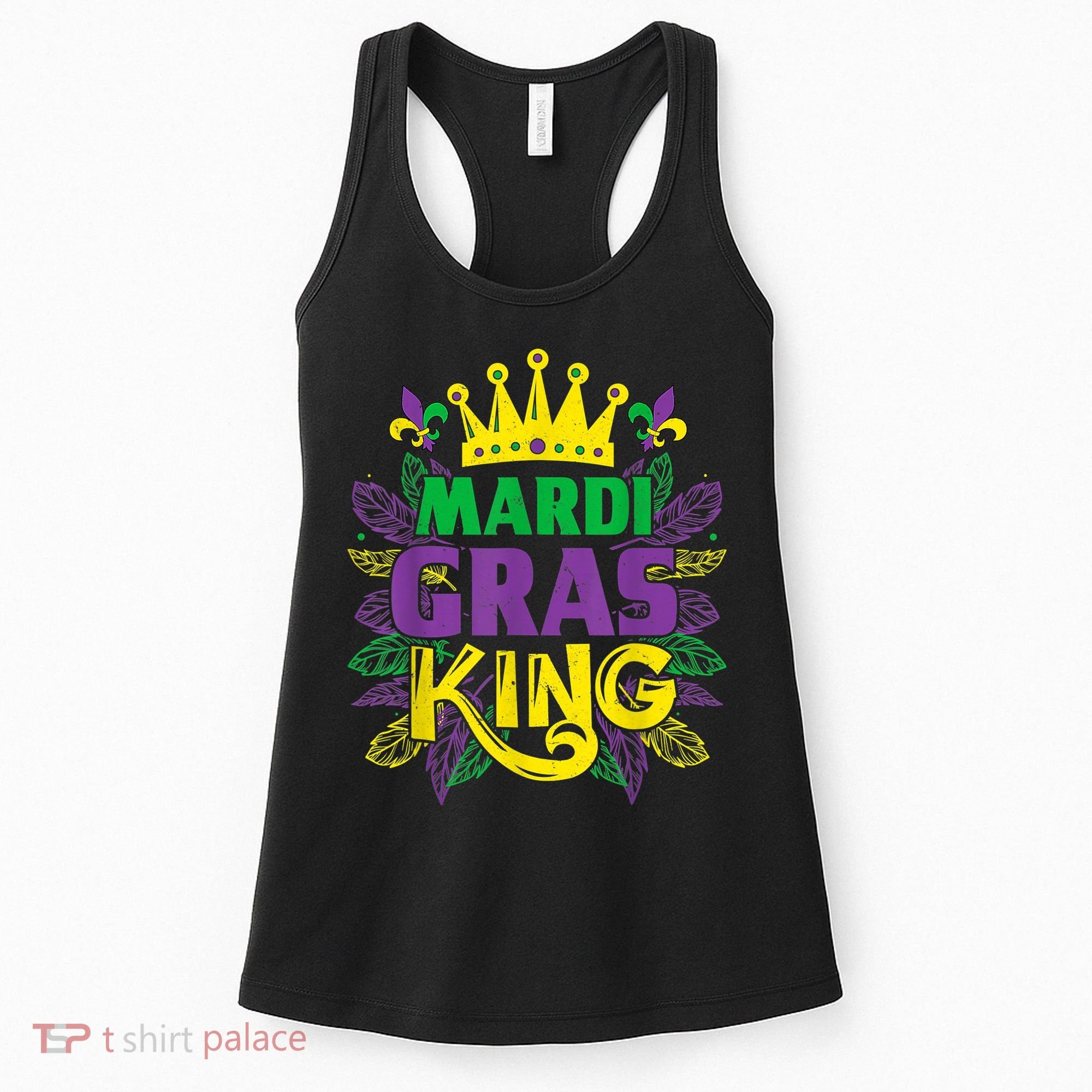 King Costumes Funny Mardi Gras Carnival Women's Tank Top