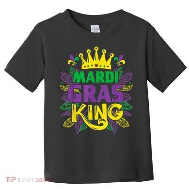 King Costumes Funny Mardi Gras Carnival Toddler T-Shirt