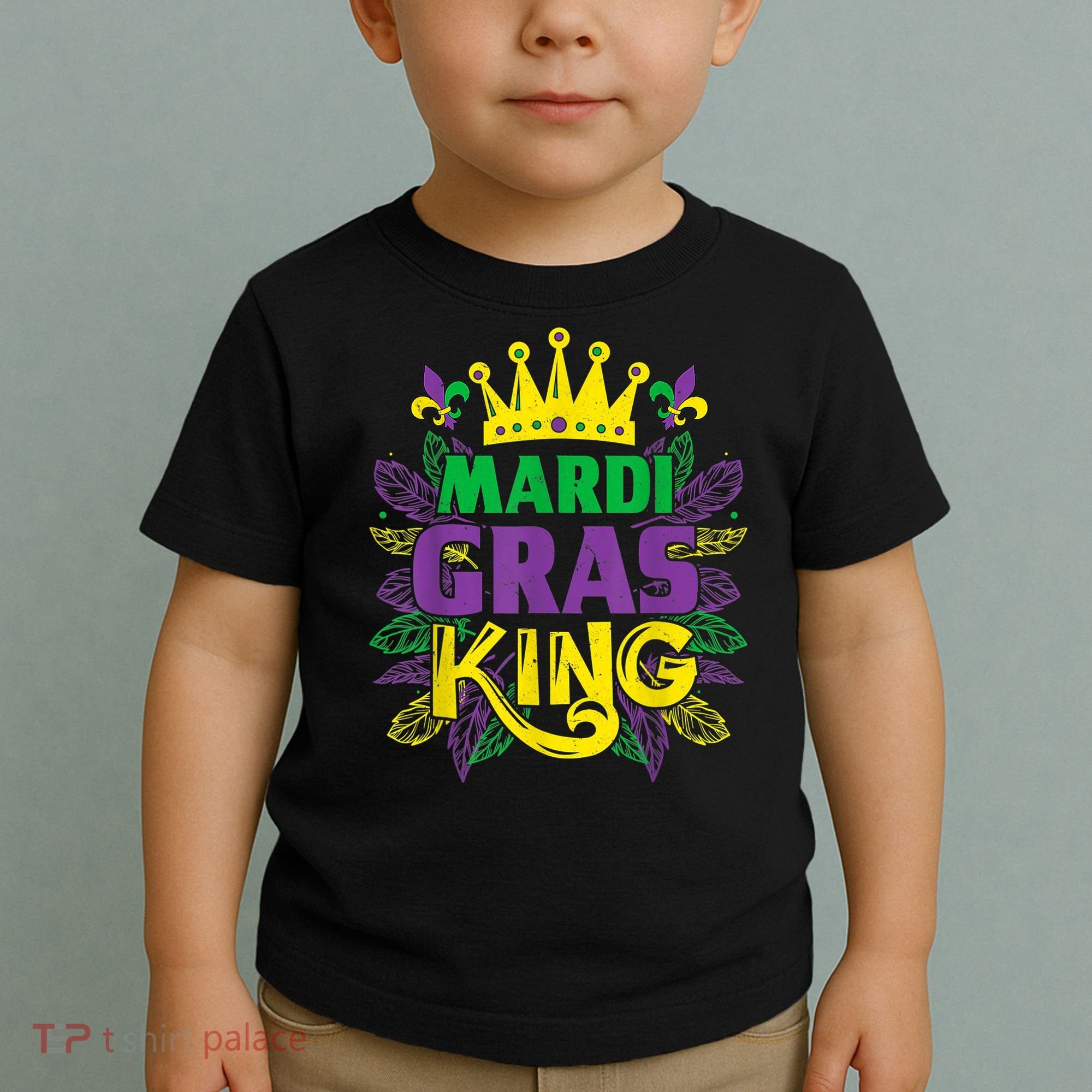 King Costumes Funny Mardi Gras Carnival Toddler T-Shirt