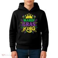 King Costumes Funny Mardi Gras Carnival Kids Hoodie thumb 4