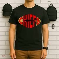 Kansas City Football Logo Fan KC T-Shirt thumb 6