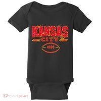 Kansas City Football Baby Bodysuit thumb 0
