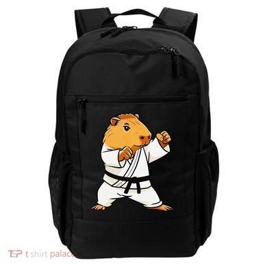 Karate Capybara Funny Martial Arts Mma Backpack