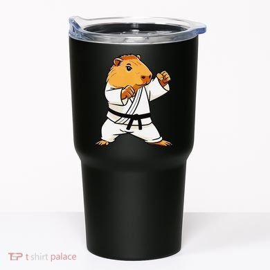 Karate Capybara Funny Martial Arts Mma Tumbler