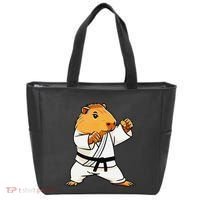 Karate Capybara Funny Martial Arts Mma Tote Bag thumb 0