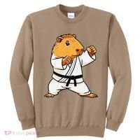 Karate Capybara Funny Martial Arts Mma Sweatshirt thumb 0