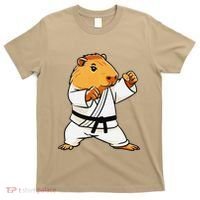 Karate Capybara Funny Martial Arts Mma T-Shirt thumb 0