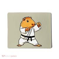 Karate Capybara Funny Martial Arts Mma Mousepad thumb 0
