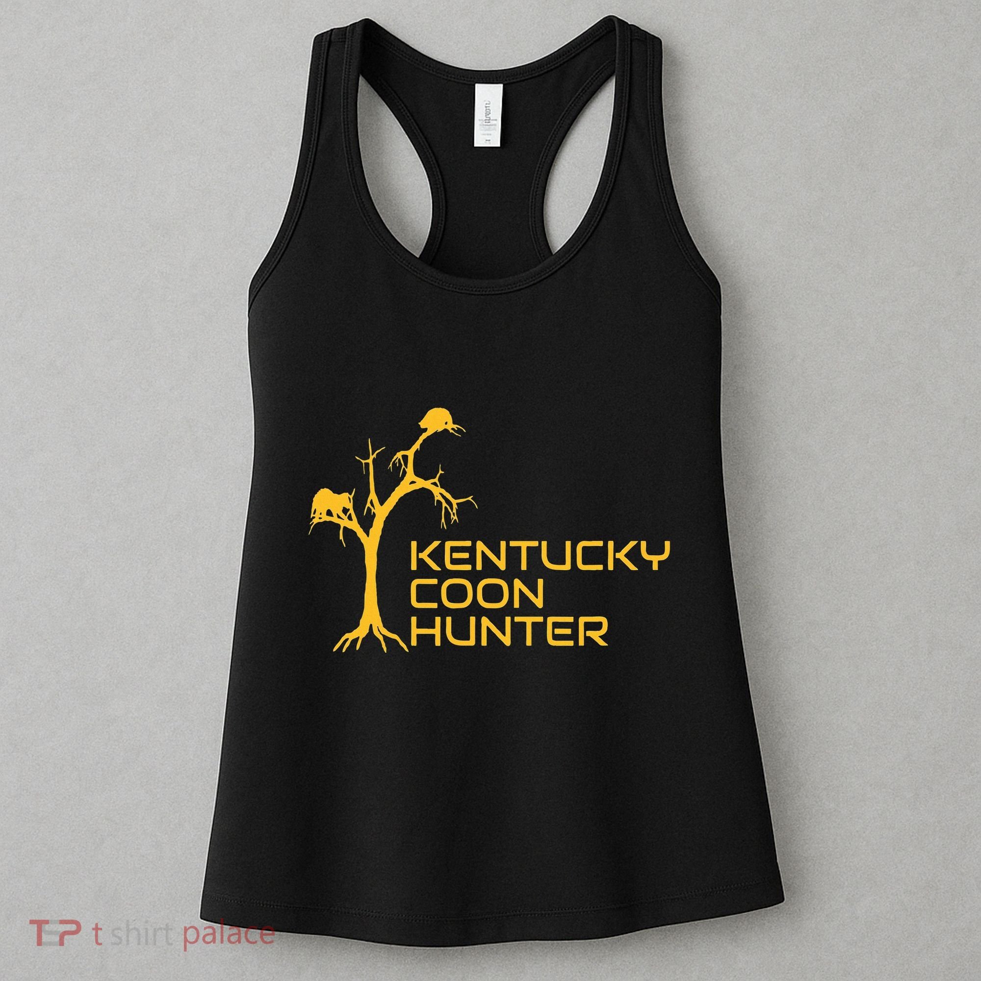 Kentucky Coon Hunter Fun Raccoon Hunting Women's Tank Top