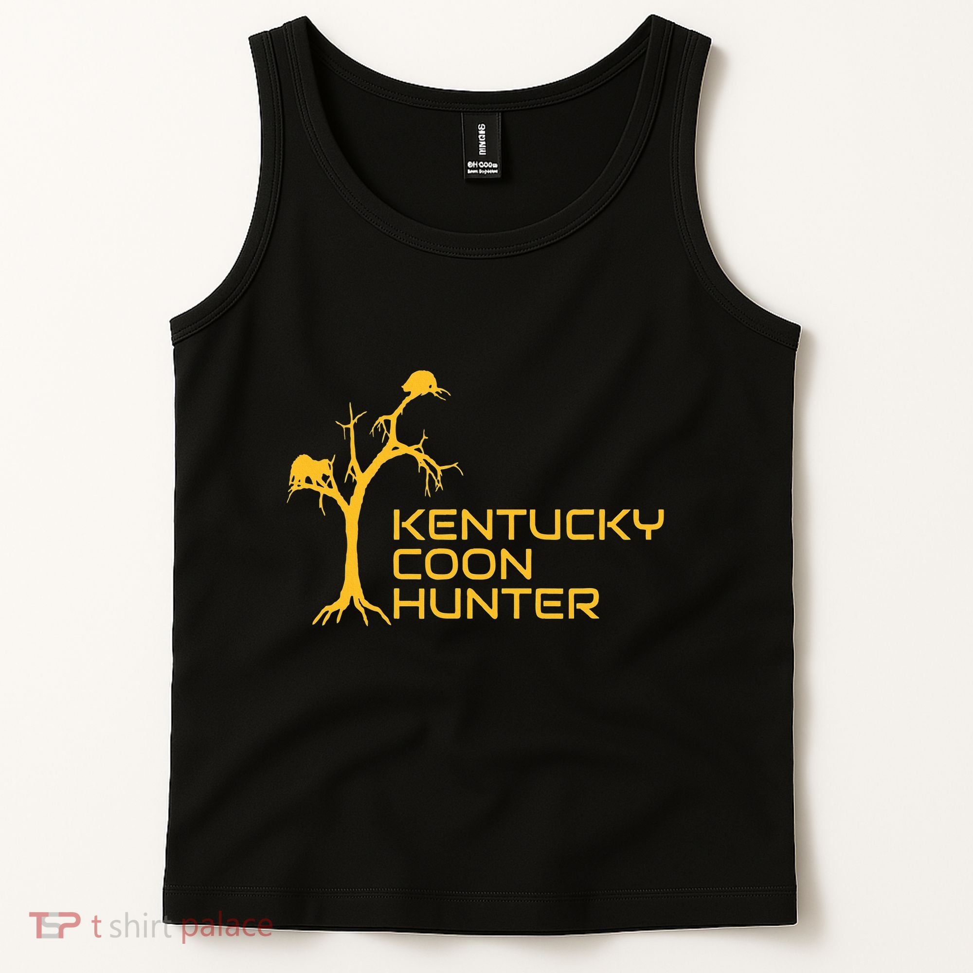 Kentucky Coon Hunter Fun Raccoon Hunting Tank Top