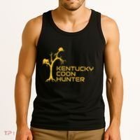 Kentucky Coon Hunter Fun Raccoon Hunting Tank Top thumb 3