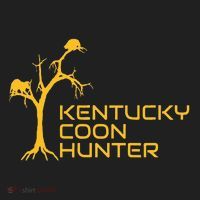 Kentucky Coon Hunter Fun Raccoon Hunting Golf Towel thumb 3