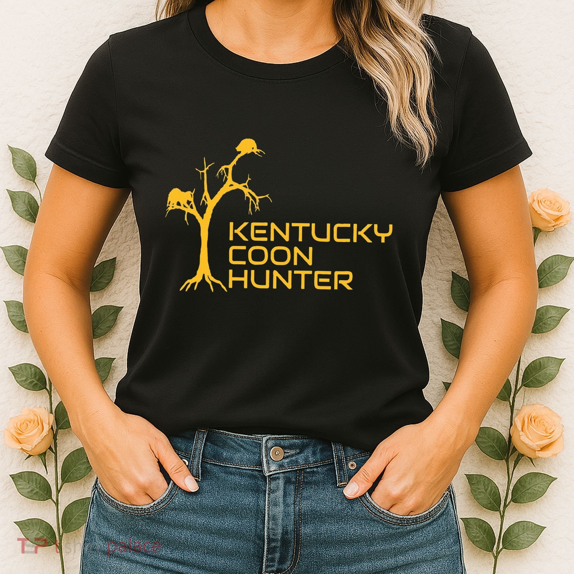 Kentucky Coon Hunter Fun Raccoon Hunting Women's T-Shirt