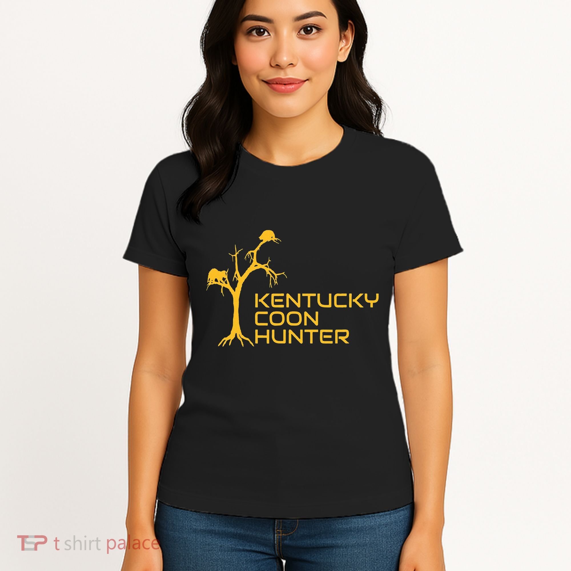 Kentucky Coon Hunter Fun Raccoon Hunting Women's T-Shirt