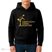 Kentucky Coon Hunter Fun Raccoon Hunting Kids Hoodie thumb 4