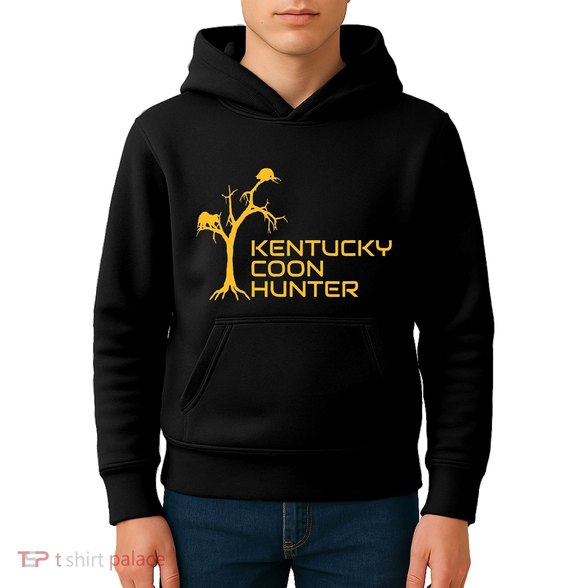 Kentucky Coon Hunter Fun Raccoon Hunting Kids Hoodie