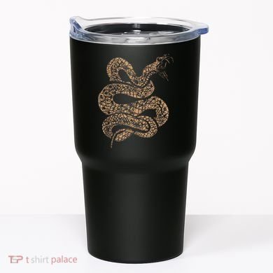 King Cobra Hissing Distressed Snake Lover Gift Tumbler