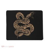 King Cobra Hissing Distressed Snake Lover Gift Mousepad thumb 0
