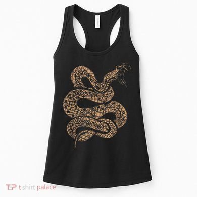 King Cobra Hissing Distressed Snake Lover Gift Women's Tank Top