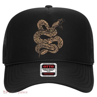 King Cobra Hissing Distressed Snake Lover Gift Hat