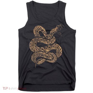 King Cobra Hissing Distressed Snake Lover Gift Tank Top