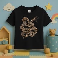 King Cobra Hissing Distressed Snake Lover Gift Toddler T-Shirt thumb 3