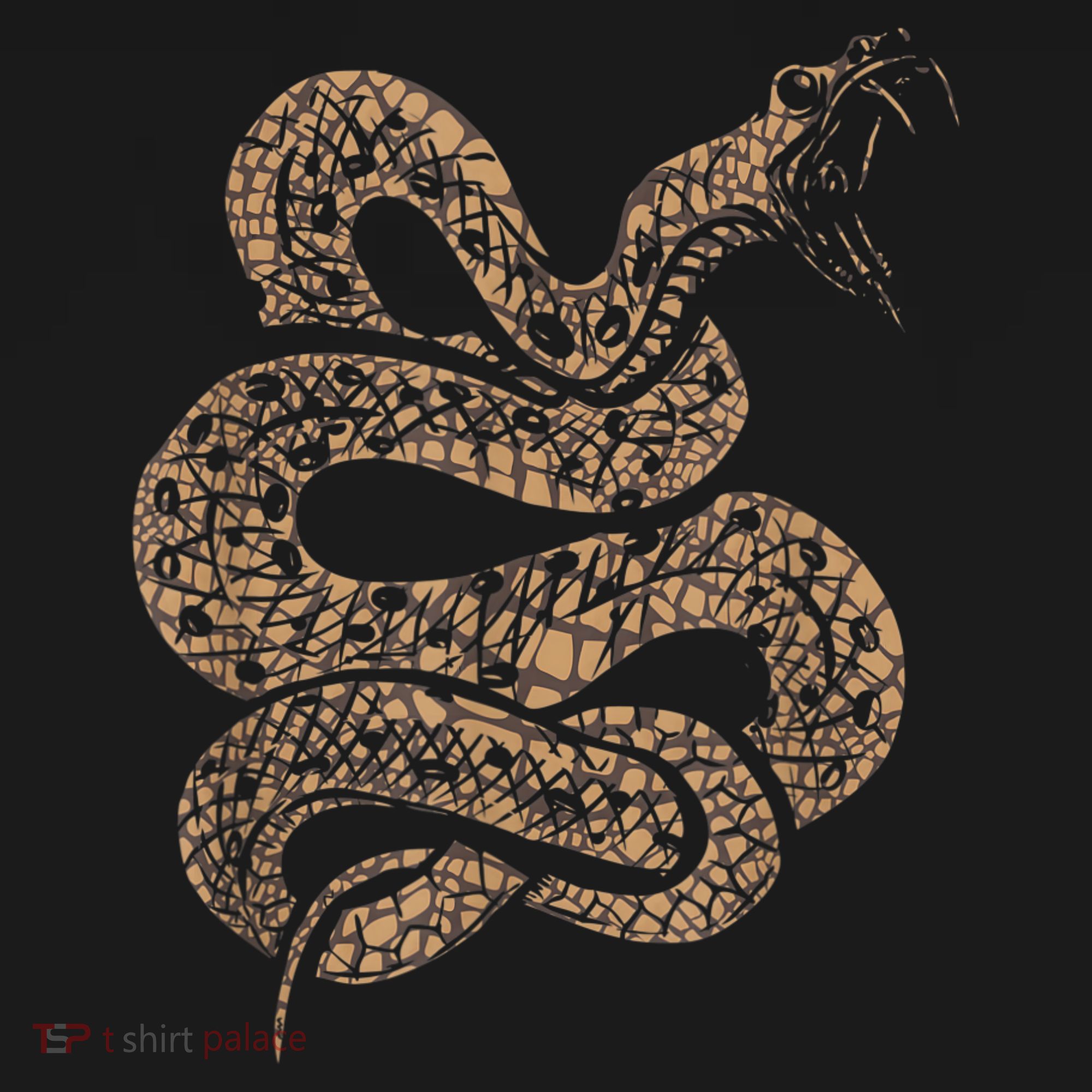 King Cobra Hissing Distressed Snake Lover Gift Toddler T-Shirt