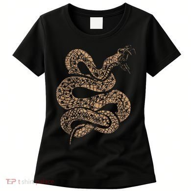 King Cobra Hissing Distressed Snake Lover Gift Women's T-Shirt